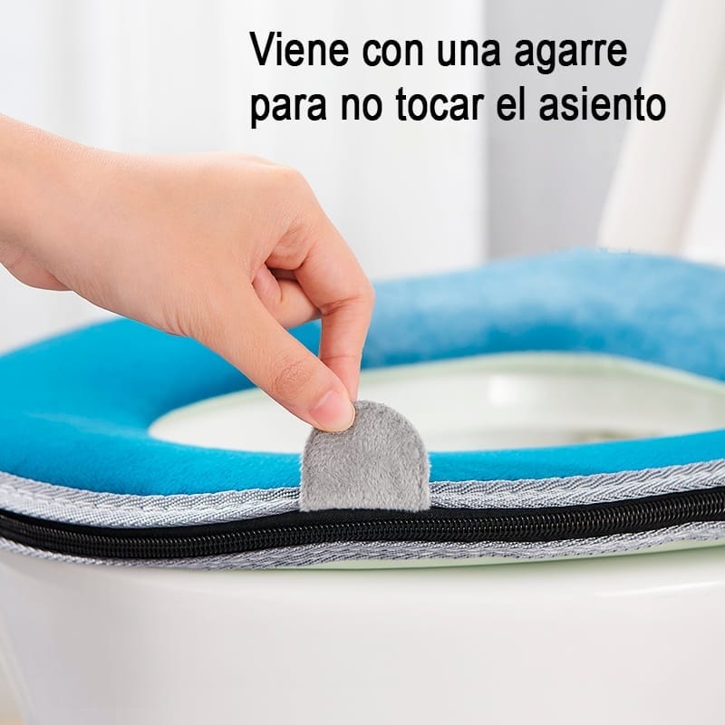 Funda Para Asiento Inodoro Acolchonada Suave Y Lavable Ecoco - Imagen 3