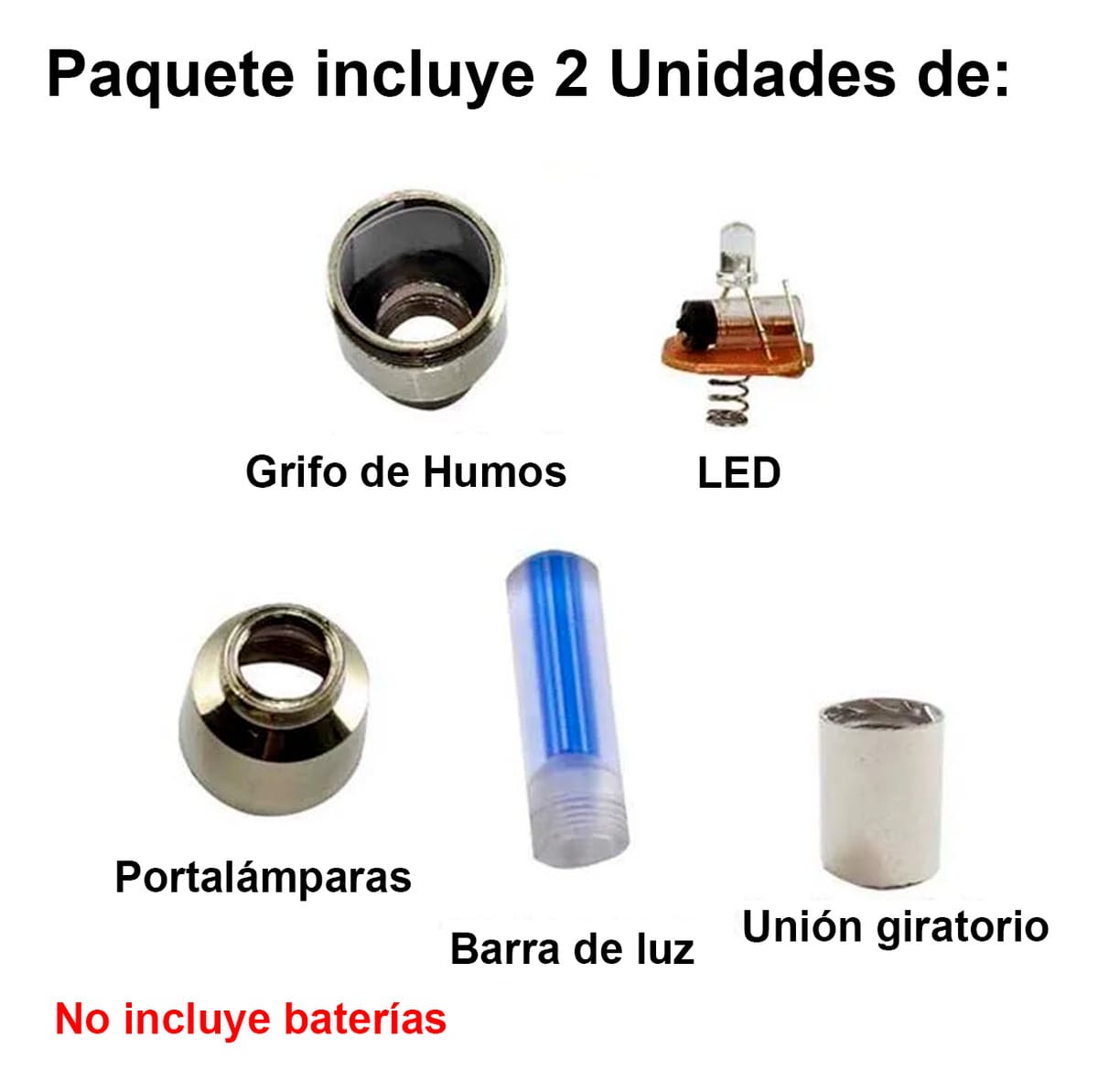 Tapa De Válvula Con Luz Led Para Rueda Bici O Moto Pack X2 - Imagen 7
