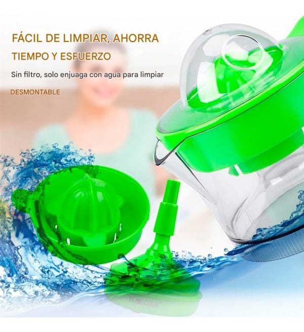 Exprimidora Electrica Potente Naranjas Citricos Jugos 750 Ml - Imagen 10
