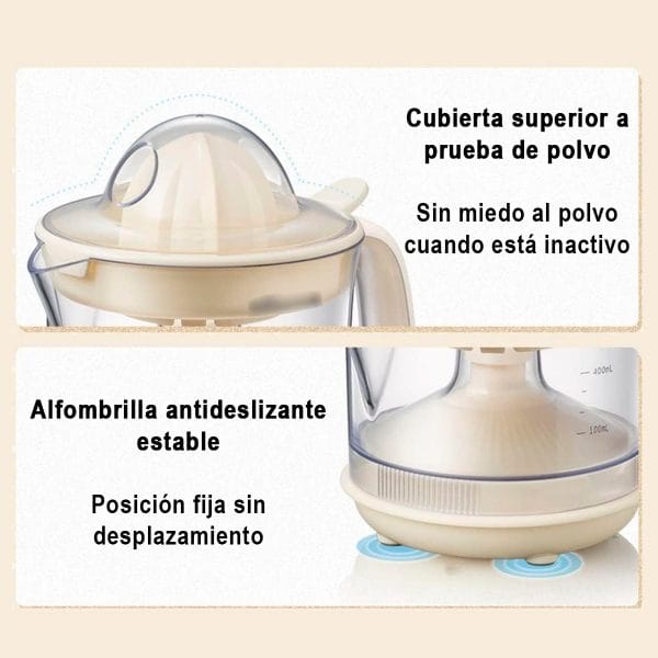 Exprimidora Electrica Potente Naranjas Citricos Jugos 750 Ml - Imagen 9