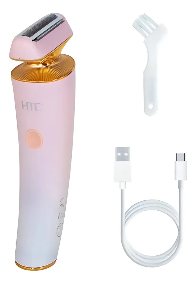 Depiladora Corporal Mujer Afeitadora Inalámbrica Htc Ipx7 - Imagen 2