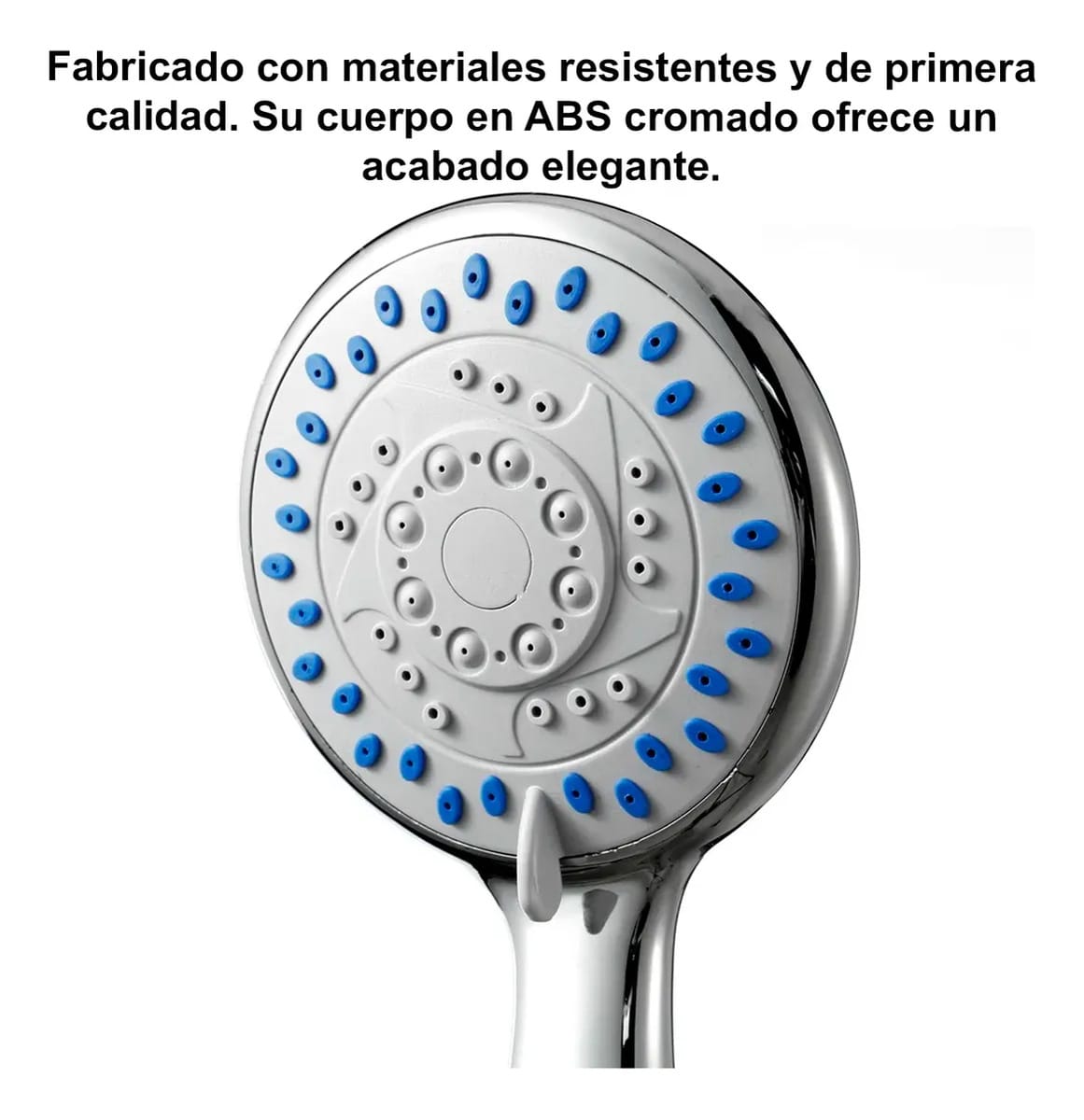 Duchero Con Regulador De Caudal 5 Modos Manguera 1,5 M Largo - Imagen 3