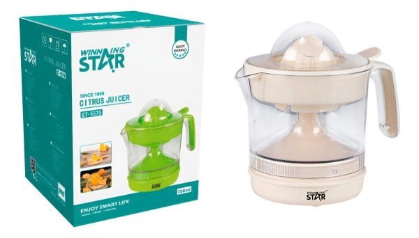 Exprimidora Electrica Potente Naranjas Citricos Jugos 750 Ml