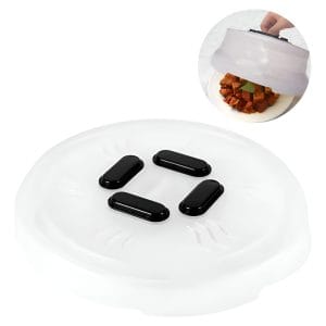 Tapa Protectora De Plato De Microondas Plegable Altura 10 Cm