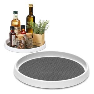 Plato Bandeja Organizadora Giratoria 360o Antideslizantes