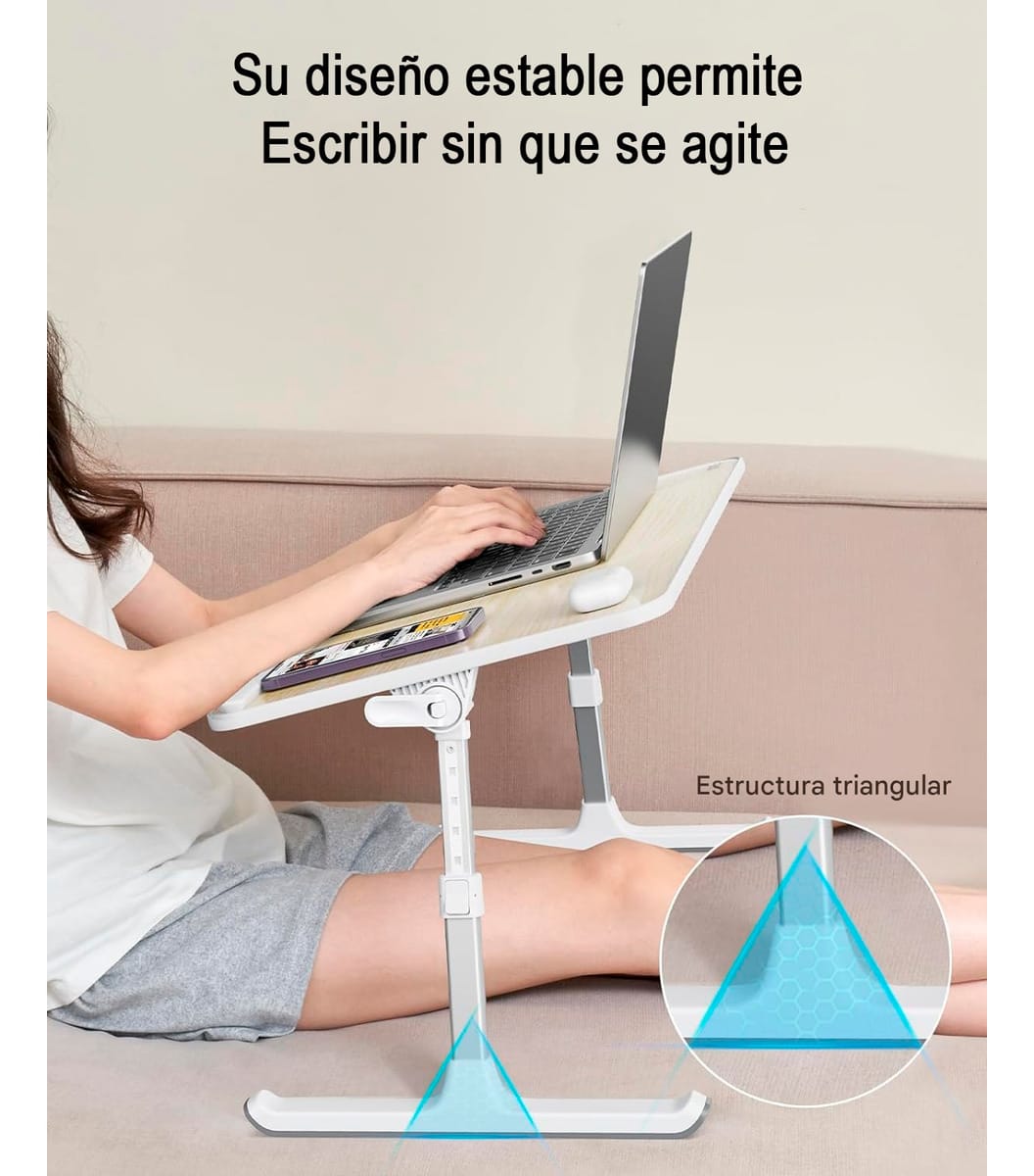 Mesa Escritorio Cama Notebook Laptop Computadora Portatil Pc - Imagen 5