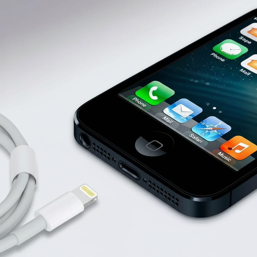 Cable iPhone 6/7 Lightning A Usb 1 Metro iPad Ios Treqa - Imagen 6