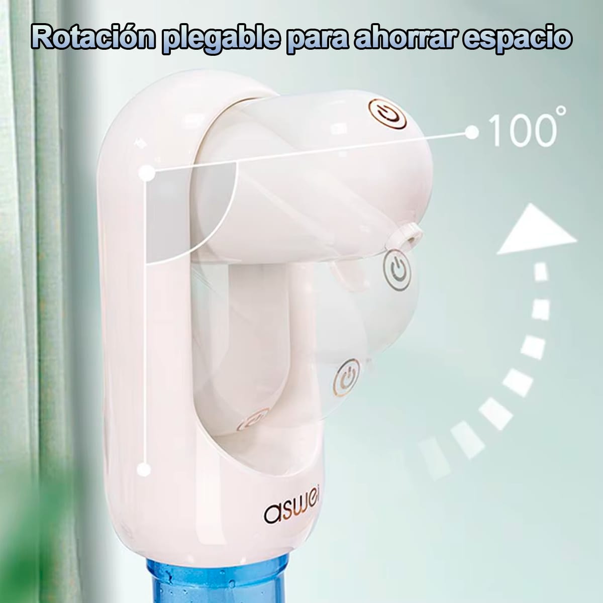 Bomba Dispensadora De Agua Eléctrica Plegable Carga Usb - Imagen 5