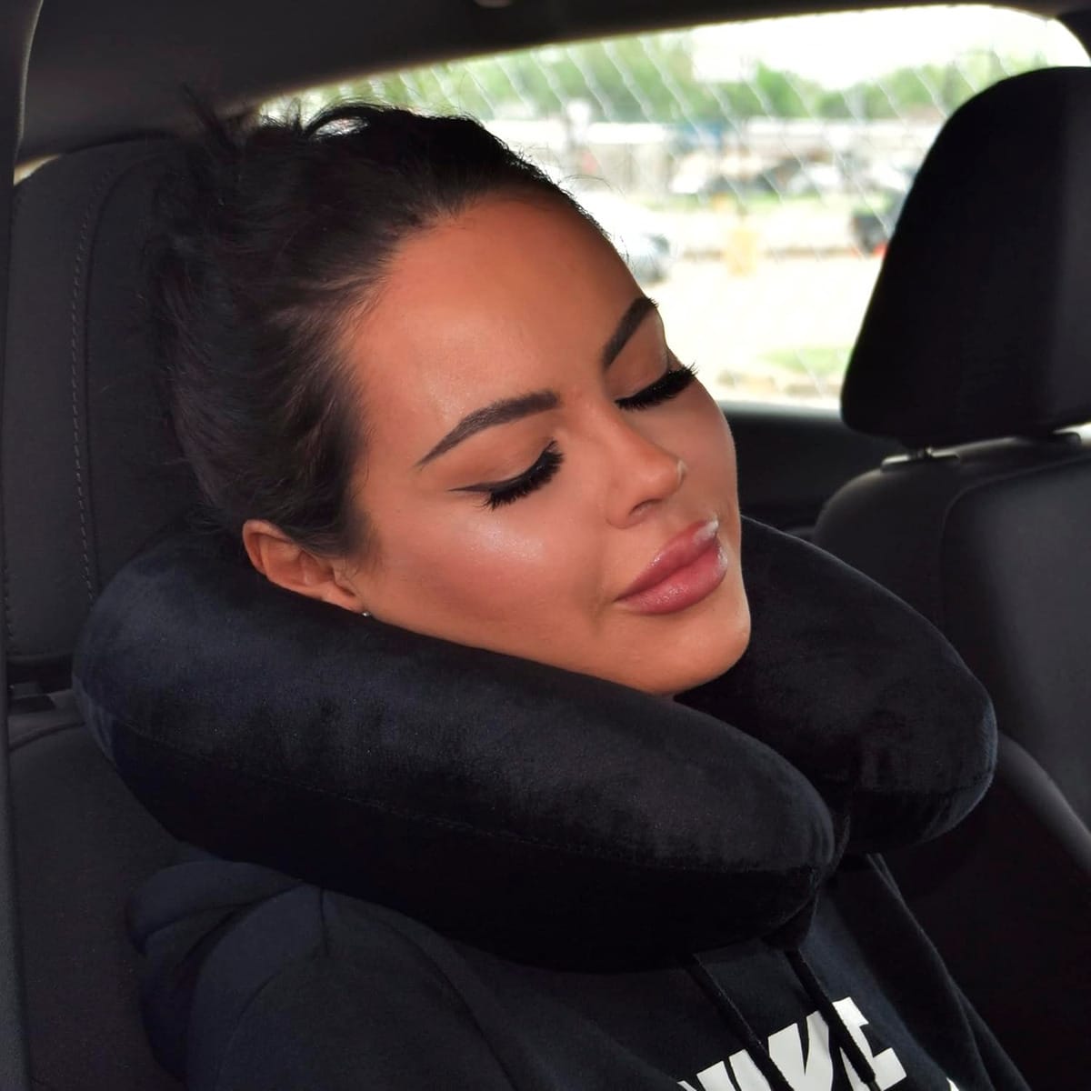 Almohada De Viaje Para Cuello Con Espuma Viscoelástica - Imagen 5