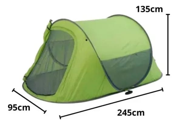 Carpa Autoarmable Impermeable Mosquitero Y Proteccion Uv - Imagen 6