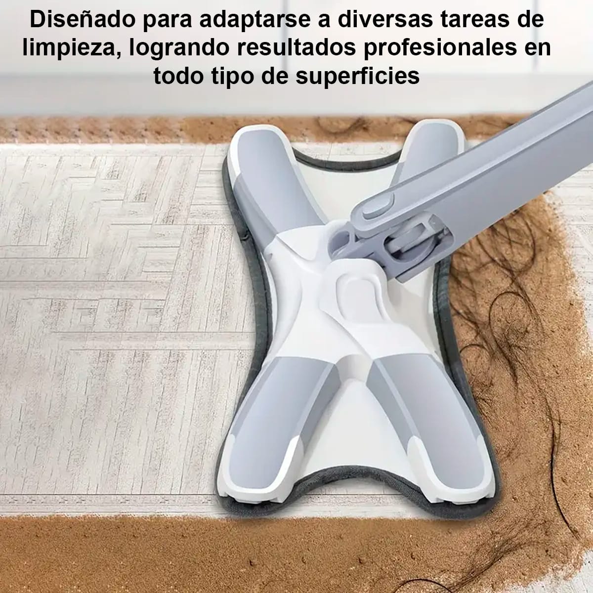 Set X3 Repuestos Trapeador Mopa Giratorio 360° Tipo Mariposa - Imagen 2