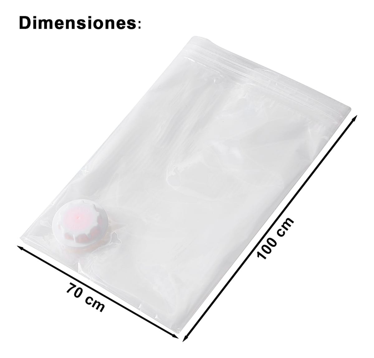 Pack X10 Bolsa Ropa Al Vacio Ahorrar Espacio 70x100 Cm Viaje - Imagen 8