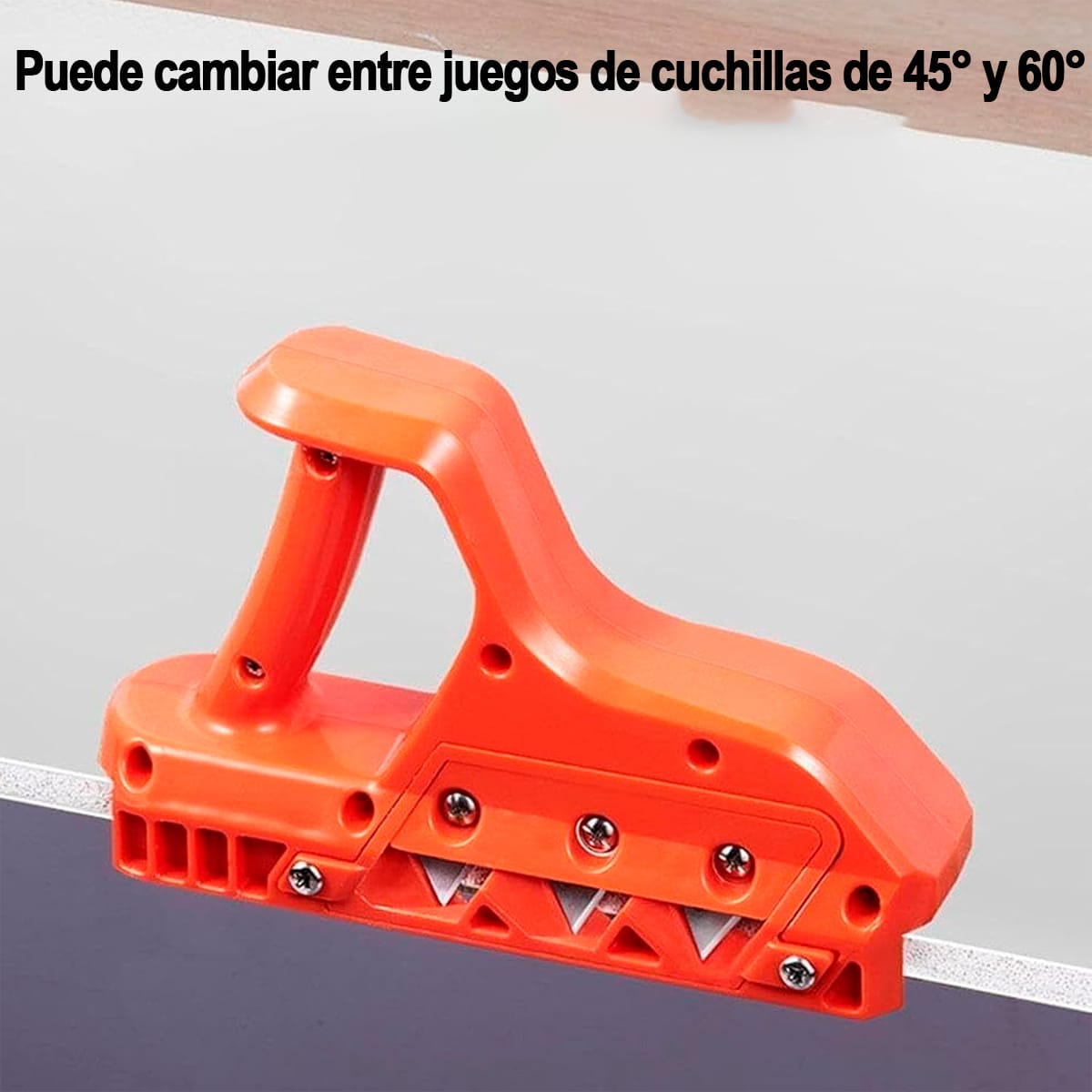 Biseladora Manual Para Placas De Yeso Con Juego De Cuchillas - Imagen 5