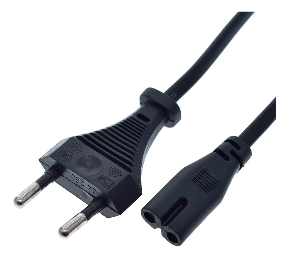 Cable Alimentación Interlock Tipo 8 Grabador 1,5 Mts Negro - Imagen 5