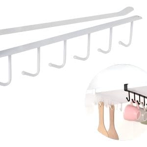 Soporte Organizador Colgante Alacena Estante Ganchos 3 Kg