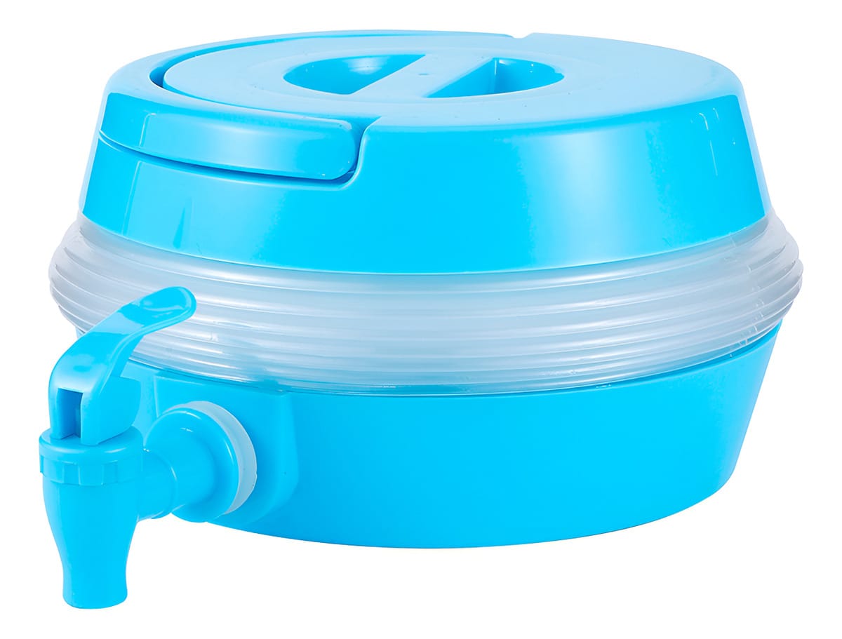 Bidón Para Agua Plegable 5.5 L Portátil Camping Y Fiestas - Imagen 5