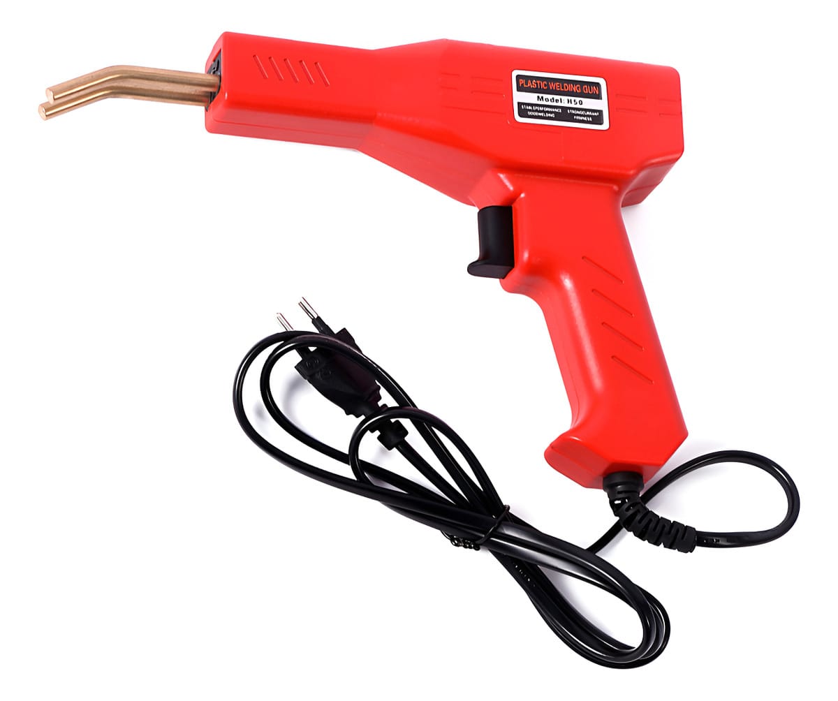 Kit Pistola Soldadora Grapadora De Plásticos Con Accesorios - Imagen 9