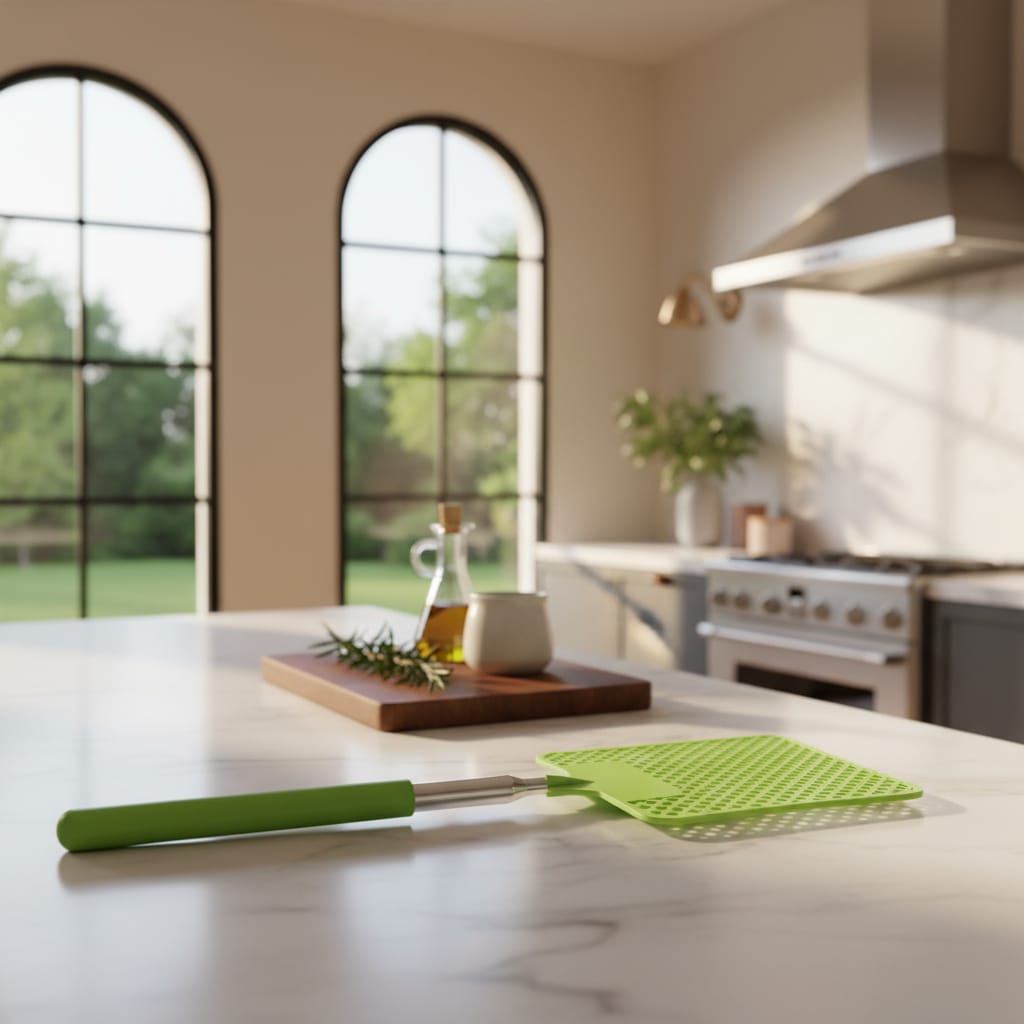 Matamoscas Telescopico Extensible 72,5 Cm Mosquitos Insectos - Imagen 5