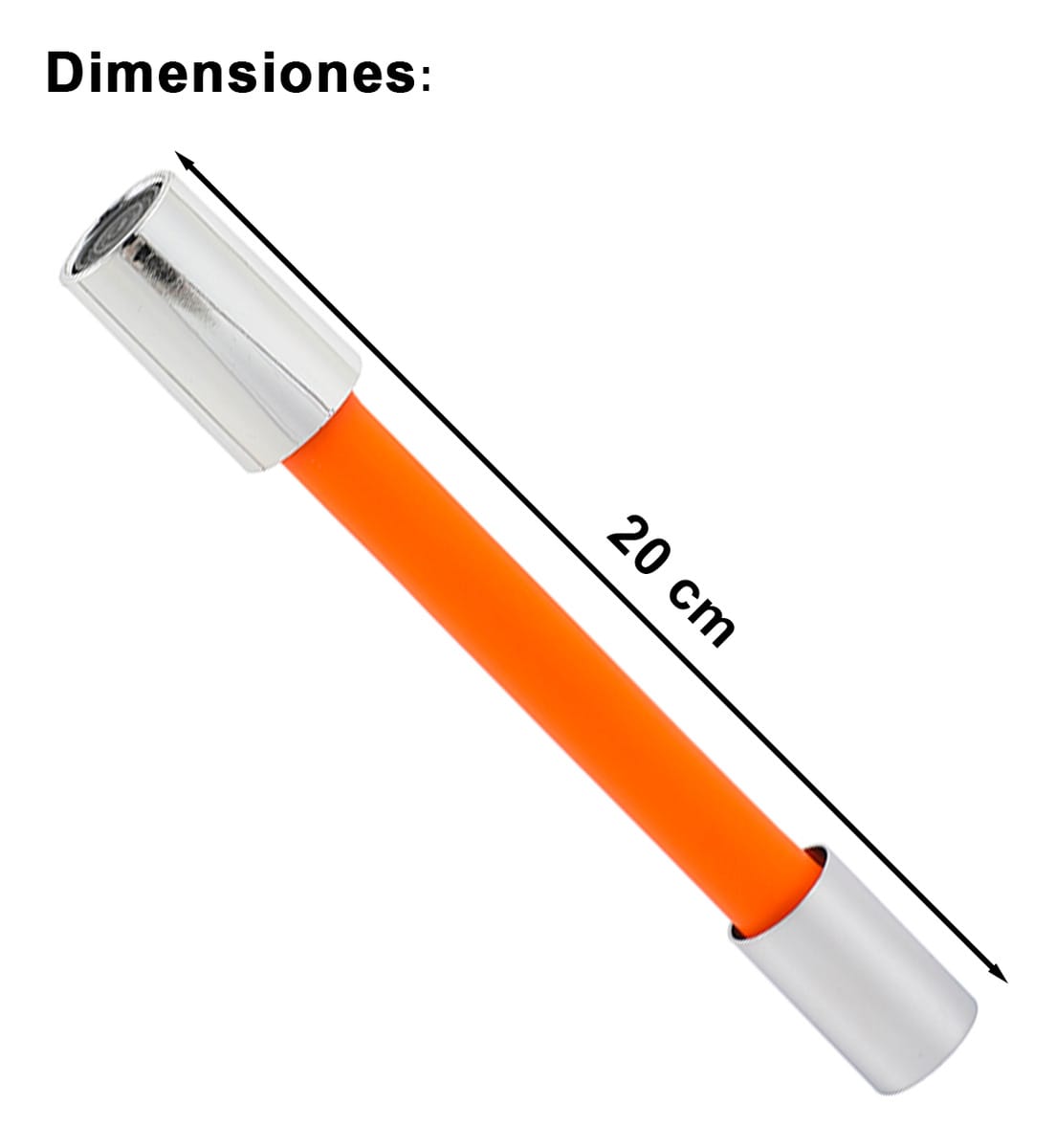 Manguera Flexible Para Grifo 20 Cm Giro 360° Diámetro 1/2 - Imagen 8