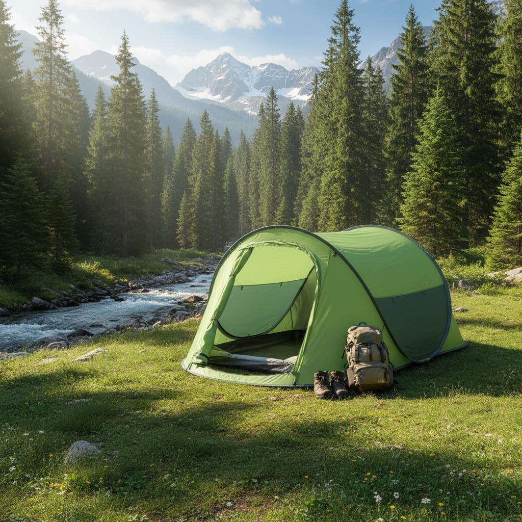 Carpa Autoarmable Impermeable Mosquitero Y Proteccion Uv - Imagen 7