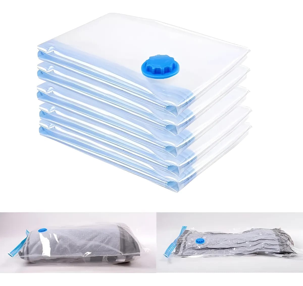 Pack X10 Bolsa Ropa Al Vacio Ahorrar Espacio 70x100 Cm Viaje