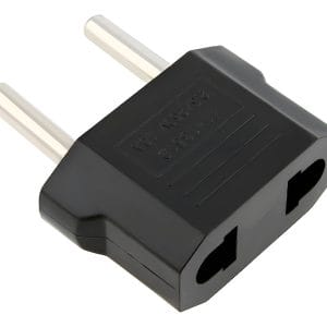 Ficha Enchufe Adaptador Cargador Americano A Europeo X100 Ud