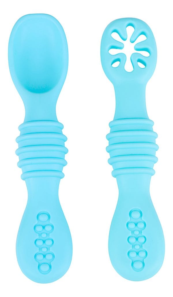 Cucharas De Bebé En Silicona Grado Alimenticio 2 Unidades - Imagen 10