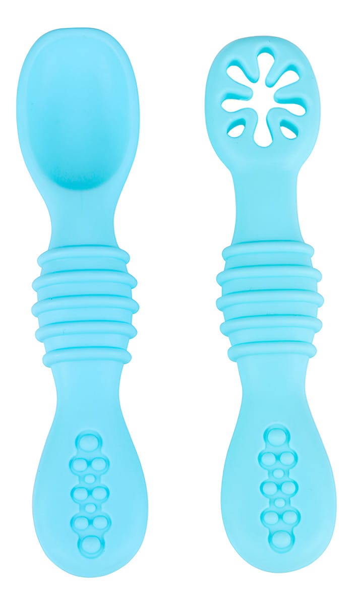 Cucharas De Bebé En Silicona Grado Alimenticio 2 Unidades - Imagen 10