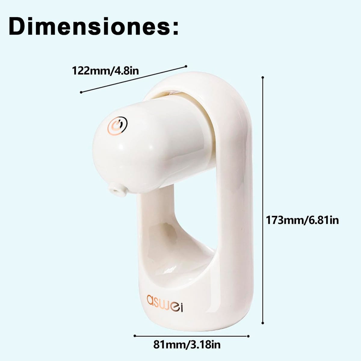 Bomba Dispensadora De Agua Eléctrica Plegable Carga Usb - Imagen 7