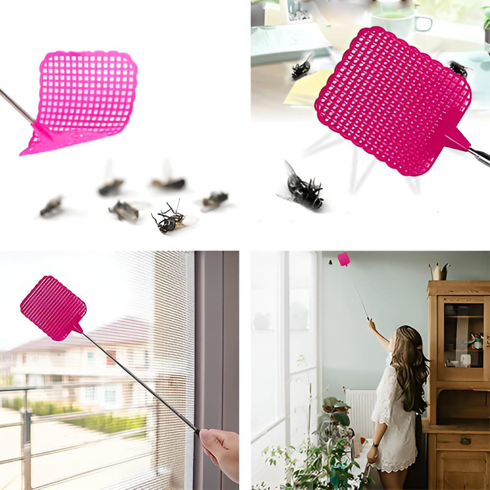 Matamoscas Telescopico Extensible 72,5 Cm Mosquitos Insectos - Imagen 4