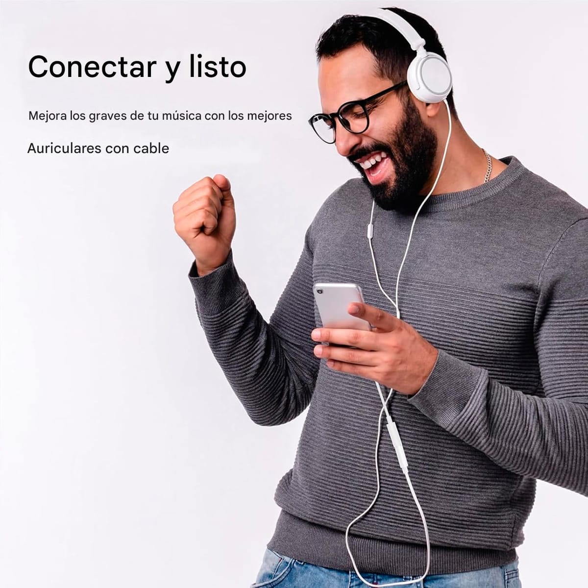 Adaptador Audio Tipo Usb C Macho A Jack Spica Hembra 3,5 Mm - Imagen 3