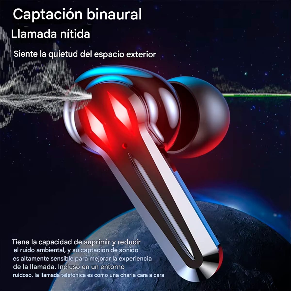 Auriculares In-ear Gamer Inalámbricos Bluetooth Maxon Ai-m28 - Imagen 5