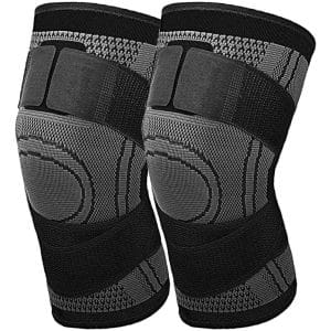 Par De Rodilleras Compresion Alivia Dolor Articulaciones Gym