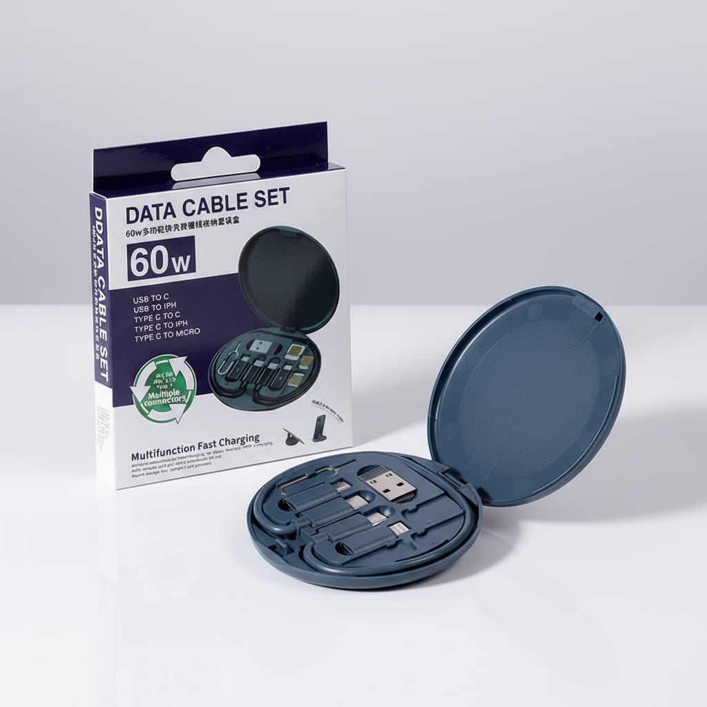 Caja Organizadora Portátil Multi Puerto Para Celular - Imagen 8