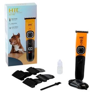 Cortapelo Para Mascotas Htc At-767 Recargable Perros Y Gatos
