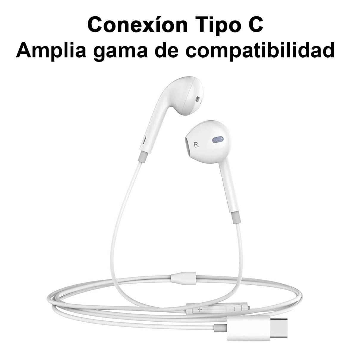 Auriculares Manos Libres Usb-c Tipo C Compatible Con iPhone - Imagen 7