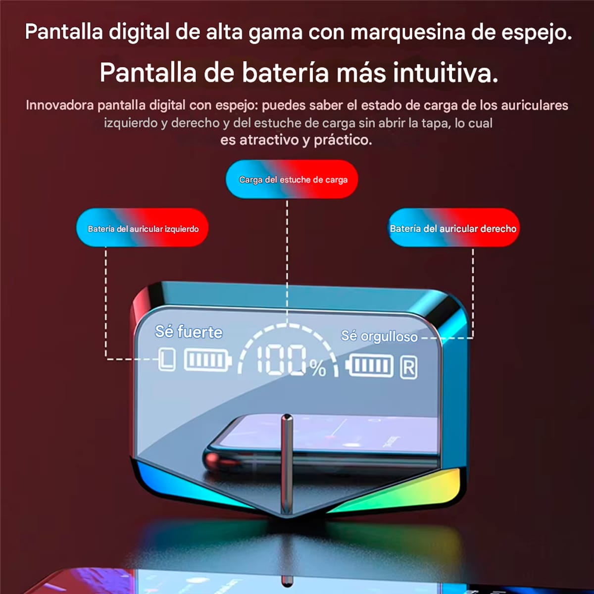 Auriculares In-ear Gamer Inalámbricos Bluetooth Maxon Ai-m28 - Imagen 6