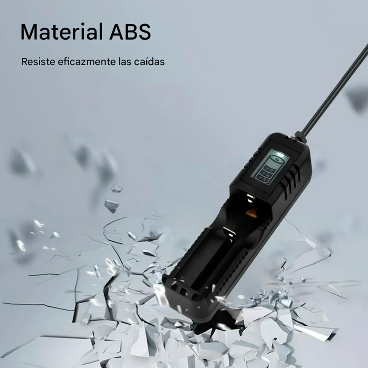 Cargador Batería Recargable 18650 26650 14500 Con Pantalla - Imagen 4