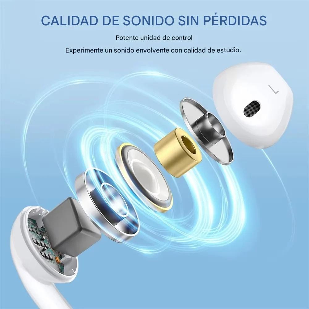 Auricular Con Entrada Lightning Ep-753 Compatible Con iPhone - Imagen 6