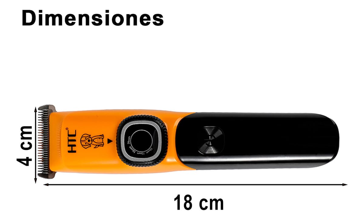 Cortapelo Para Mascotas Htc At-767 Recargable Perros Y Gatos - Imagen 8