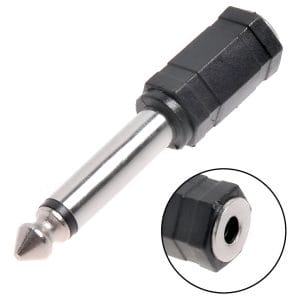 Adaptador Spica 3.5 Mm Hembra A 6.3 Mm Macho X10 Unidades