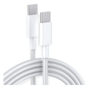 Cable Usb Tipo C A Tipo C Carga Rapida Qc 5.0 Datos 1m Treqa