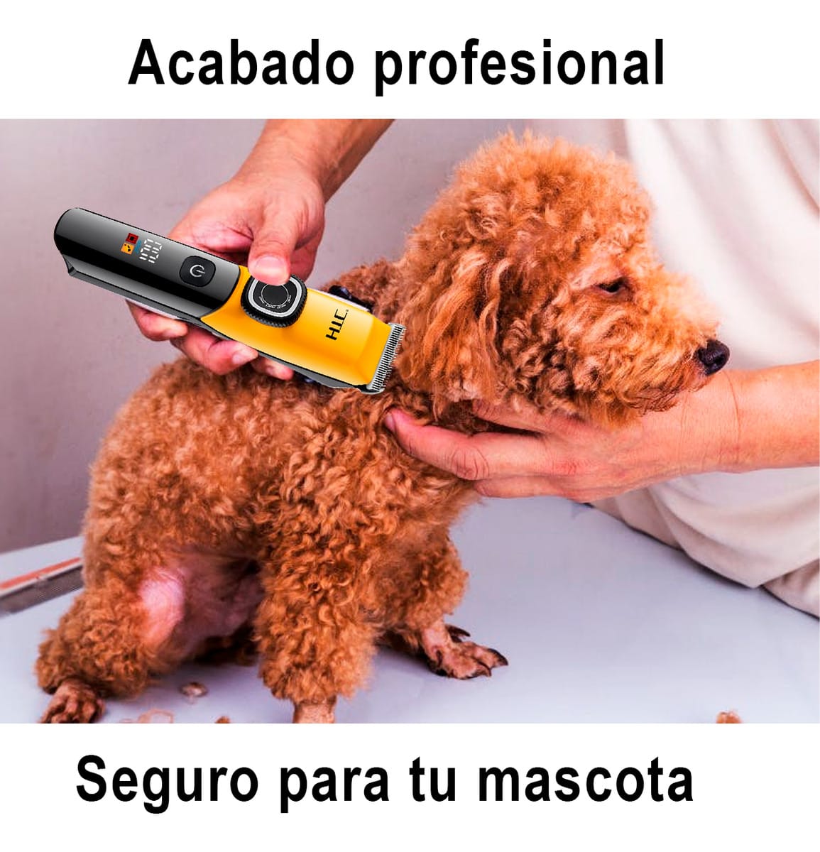 Cortapelo Para Mascotas Htc At-767 Recargable Perros Y Gatos - Imagen 4