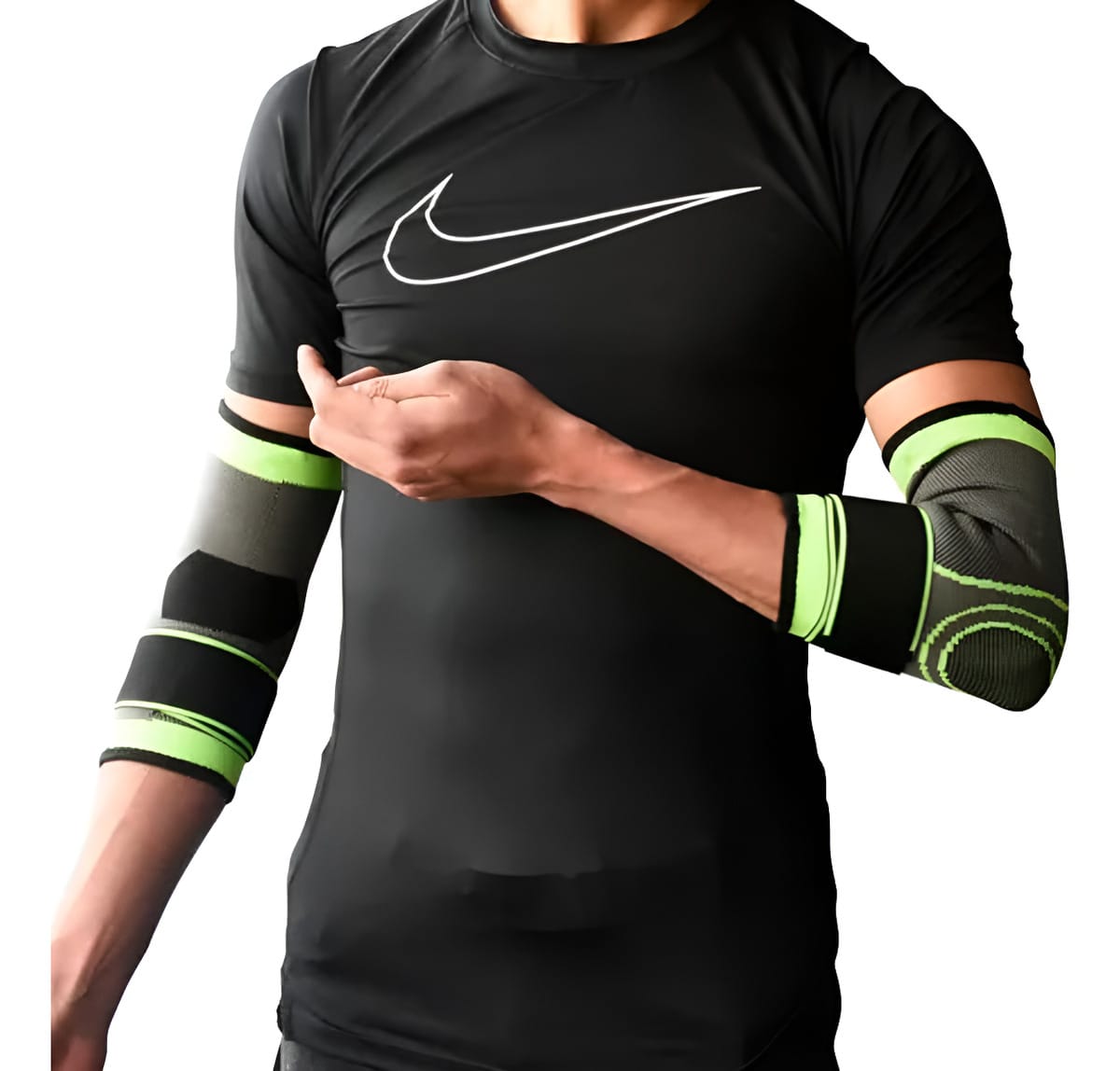 Set 2 Coderas Elasticas Compresion Deportiva Gym Y Lesiones - Imagen 5