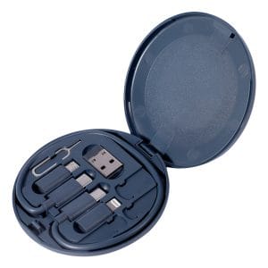 Caja Organizadora Portátil Multi Puerto Para Celular