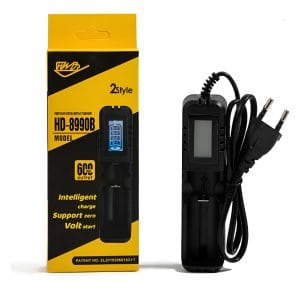 Cargador Batería Recargable 18650 26650 14500 Con Pantalla