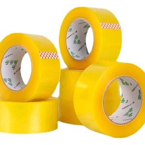 Cinta De Embalaje 50m Adhesión Resistente Pack 6 De Unidades