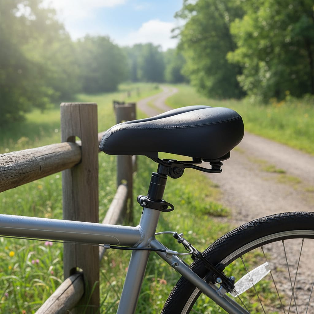 Asiento De Bicicleta Con Gel Ergonómico Universal Cómodo - Imagen 7