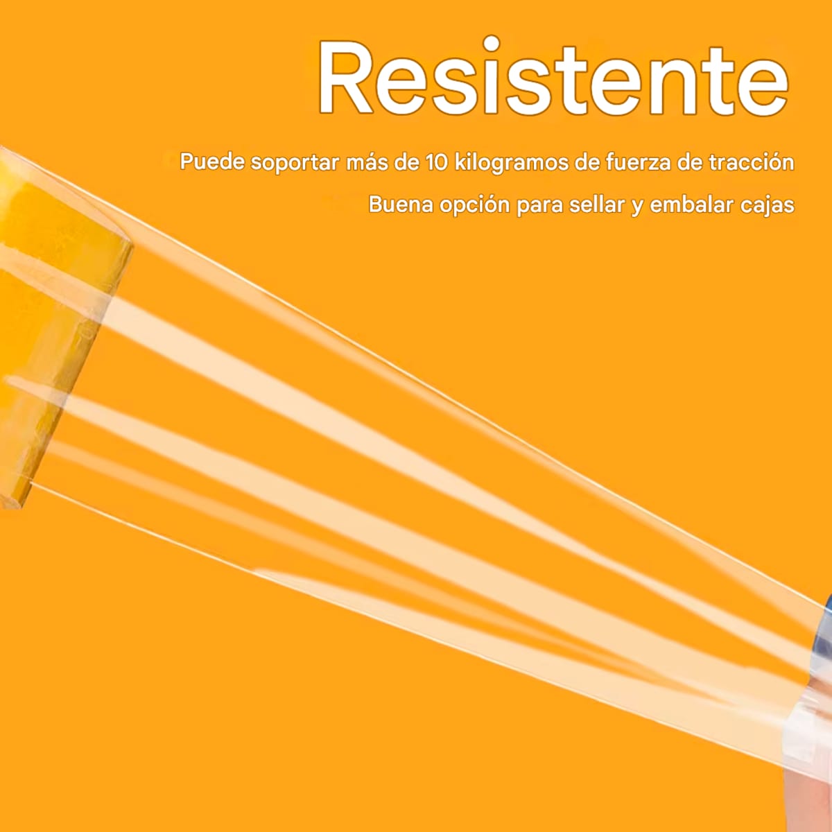 Cinta De Embalaje 50m Adhesión Resistente Pack 6 De Unidades - Imagen 5