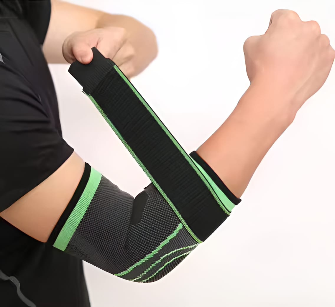 Set 2 Coderas Elasticas Compresion Deportiva Gym Y Lesiones - Imagen 9